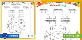 Color Wheel (Teacher-Made) - Twinkl