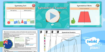 Symmetry Teaching and Learning Resources for Years 3 and 4