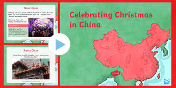 Celebrating Christmas in China PowerPoint