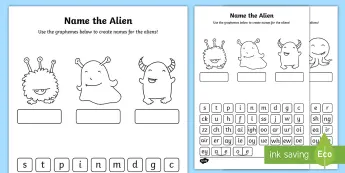 Phase 5 Alien Words | twinkl.co.uk