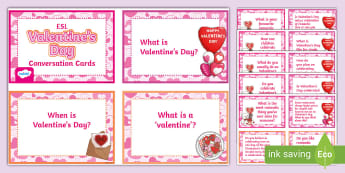 Classroom Printable Valentine's Cards for your Students