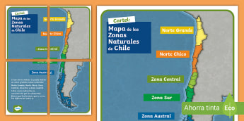 Diferentes Tipos De Mapas De Chile | Recursos Twinkl