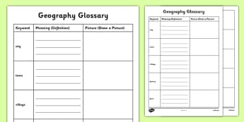 Geography Geographical Skills And Fieldwork Primary Resources