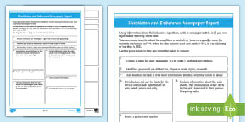 Wide-Lined Report Template – Non-Chronological Reports
