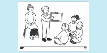 Wellbeing Colouring Sheet • Twinkl.ca