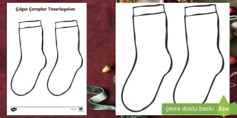 Çılgın Çoraplar Tasarlayalım