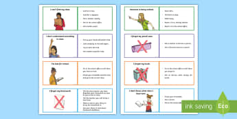 Lanyard-Sized Transition to Secondary Prompt Cards - transition, primary 7, new school, secondary transition, high school transition, secondary school pr