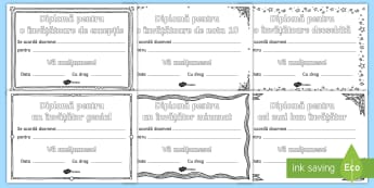 Diplome pentru un dascăl minunat - sfârșit de an școlar, absolvire, absolvenți, mesaj de mulțumire, mulțumesc