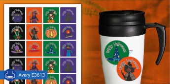 * NEW *  Halloween | Magic | Halloween Colours | Reward Stickers