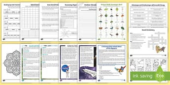 free 5th grade worksheets activities teaching resources
