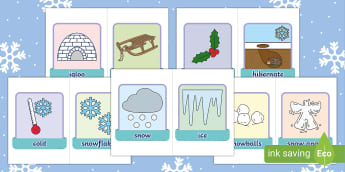 Winter Clothing Numbers and Words 1 10 Display Poster