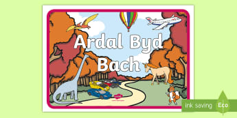 Arwyddion Ardal Byd Bach