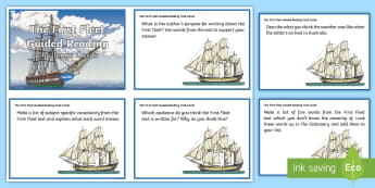 The First Fleet - Years 3-4 Australian History Resources