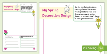 Spring Pdf Decorations Spring Decorations | twinkl.co.uk