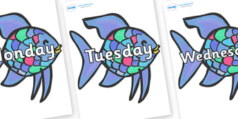 The Rainbow Fish activities: Marcus Pfister - Twinkl