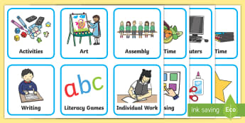 Classroom Visual Supports | SEN | Australian Resources