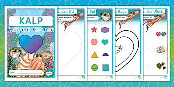 Kalp Çalışma Kitabım-Twinkl