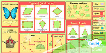 Properties of Shapes - KS1 Primary Resources - Twinkl