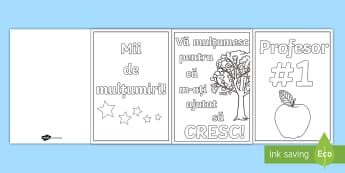 Felicitări de Ziua Învățătorului - Twinkl România