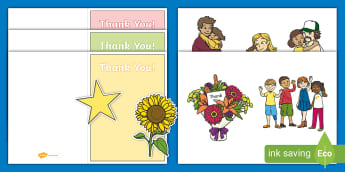 Gift and Thank You Resources for Students in Years F-2