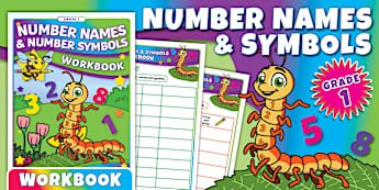 Number Sign Symbol Grade R Number Names and Symbols – Grade 1 – Twinkl South Africa