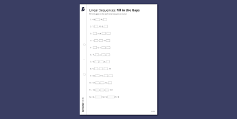 Fill In The Gaps Worksheets | twinkl.ca