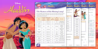 Disney Aladdin Activities for Children | Disney | Twinkl