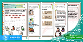 Reading Comprehension Skills: Sequencing (Ages 5 - 7)