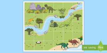 Dinosaurs Bee-Bot Mat