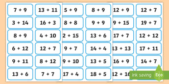 KS1 Addition Activities - Maths Resources