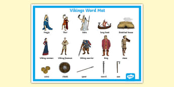 Anglo-Saxon Runes Word Mat - Anglo-Saxon Runes Word MatSaxons