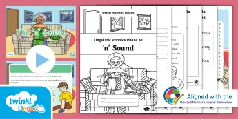 'N' Sound Phonics Activities | twinkl.co.uk