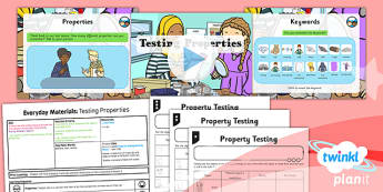 Everyday Materials - Year 1 Science Resources - Twinkl