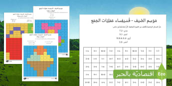 موسم الصيف - فسيفساء عمليات الجمع