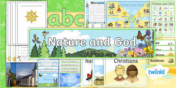 Primary Sabbath School Lessons | Nature and God Year 2 | RE