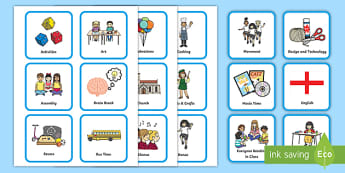 Visual Schedule Printables | Special Education | Twinkl