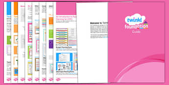 Twinkl Foundation Free User Guide - foundation, eyfs assessment, eyfs planning, early years
