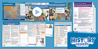 Second World War Year 6 - UKS2 - History Seekers - Twinkl