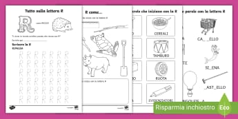 Imparare a scrivere - Classe prima - Italia - Twinkl