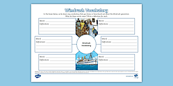 Windrush Instrument Windrush Generation Histories | twinkl.com.au