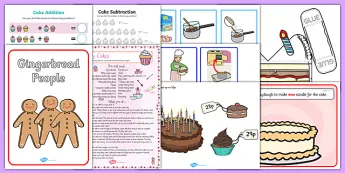 Cake Maths Activities | twinkl.co.uk