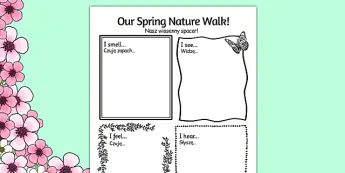 Spring Writing Frames | twinkl.com.au