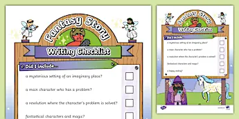 Language Checklists | twinkl.co.uk