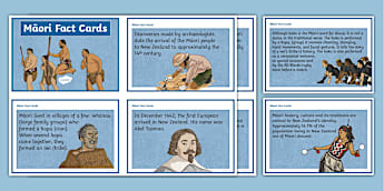 Māori Fact Cards