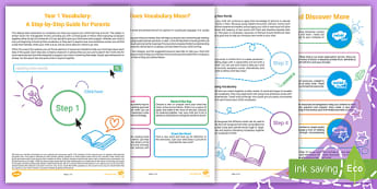 Vocabulary Year 1 (Ages 5 - 6) | Activities and Worksheets