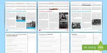 Second World War Comprehensions | twinkl.co.uk