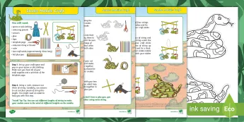Snake Art Activities | twinkl.co.uk
