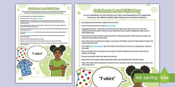 Activities for children T-shirts design template - Twinkl