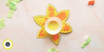 Daffodil Suncatcher - Daffodil Craft