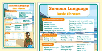 Samoan Language Week - ECE - Twinkl